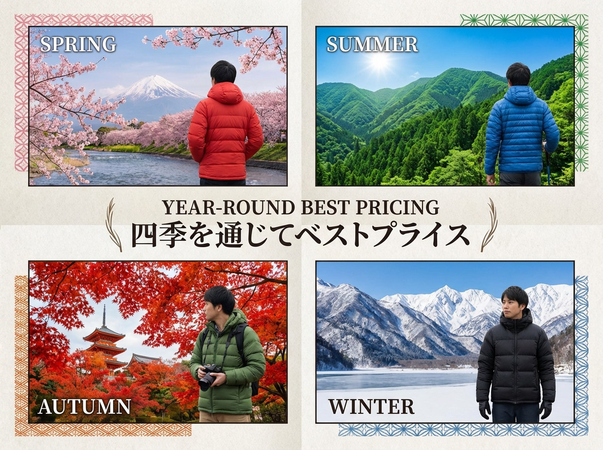 通年いつでもダウンジャケット最高額買取のイメージ