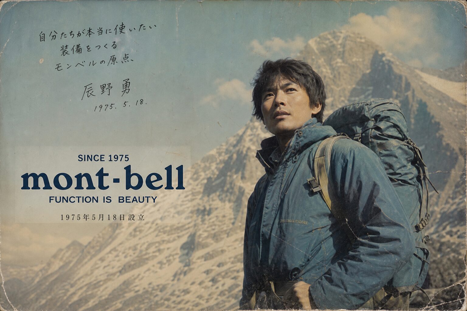 【今日は何の日？】1975年5月18日、日本を代表するアウトドアブランド「モンベル」が設立された日です。